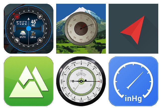 Le 19 migliori altimetro apps per smartphone Android, iPhone