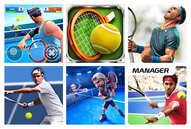 Le 8 migliori tennis game apps per smartphone