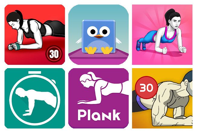 Le 20 migliori apps plank per Android, iPhone