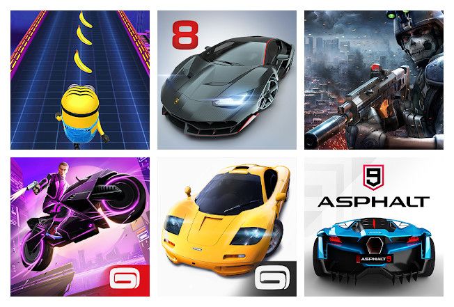 Le 19 migliori giochi gameloft per smartphone Android, iPhone