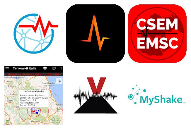 Le 19 migliori apps terremoti per smartphone