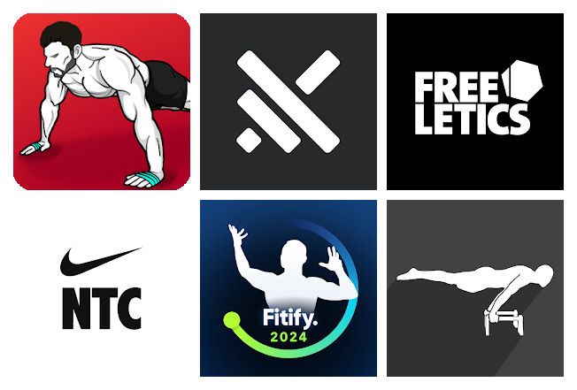 Le 13 migliori apps calisthenics per smartphone Android, iPhone