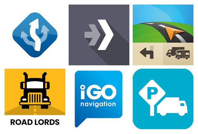 Le 10 migliori apps navigatore per camion per Android, iPhone