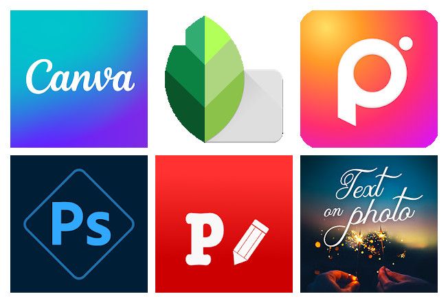 Le 17 migliori apps per scrivere su foto per smartphone Android, iPhone