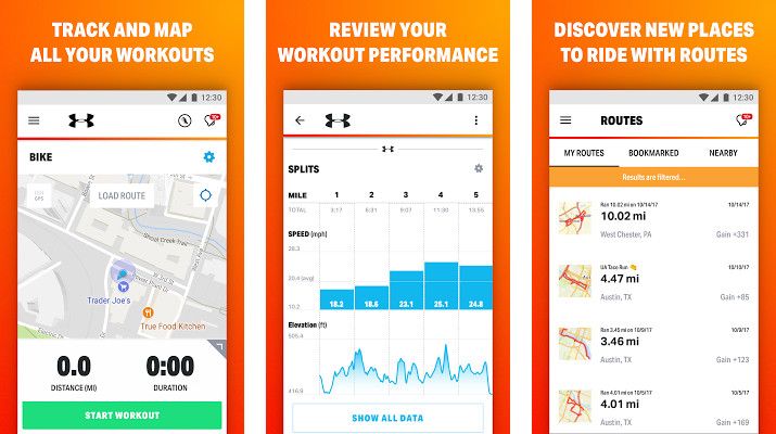 MapMyRide - Individuelle Trainingspläne, Personalisierte Coaching-Tipps