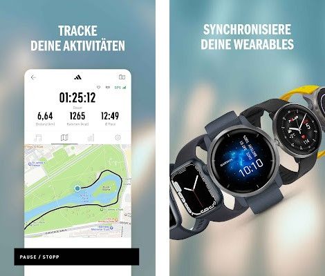 adidas Running - Fortschritt verfolgen, Fitness-Ziele erreichen, Teil der Fitness-Community werden