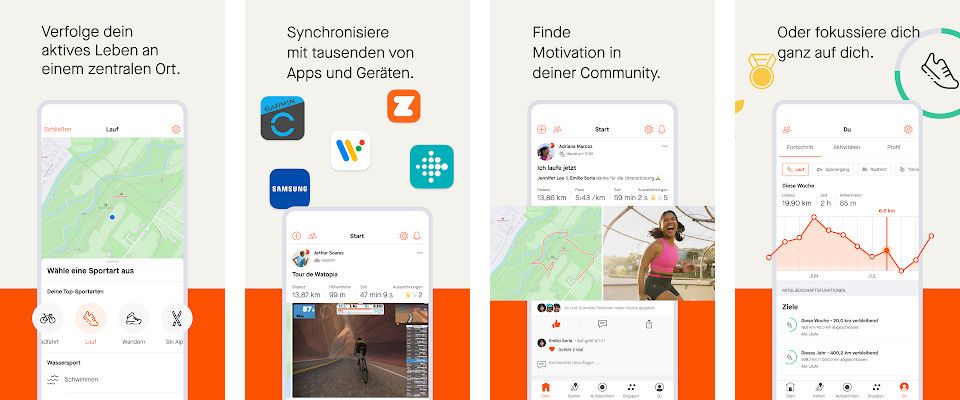 Strava - Alles aufzeichnen, Überall entdecken, Gemeinschaft aufbauen