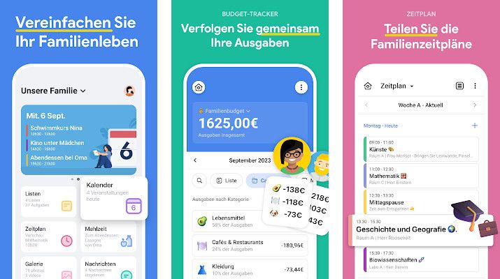 FamilyWall - Gemeinsamer Familienkalender, Kollaborative Aufgabenlisten