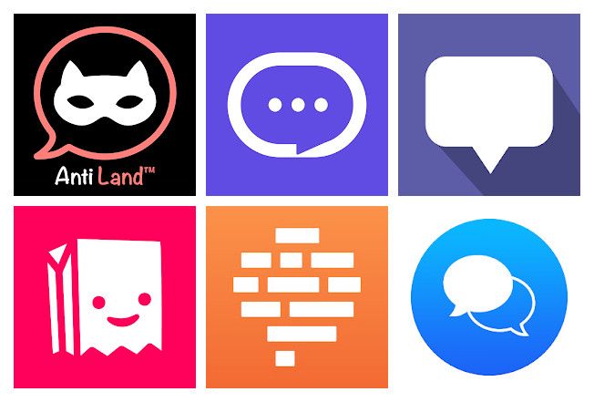 Die 13 besten anonymen Chat-Apps für mobile Geräte.