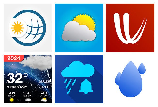 Les 6 meilleures applications pluie pour mobile Android, iPhone