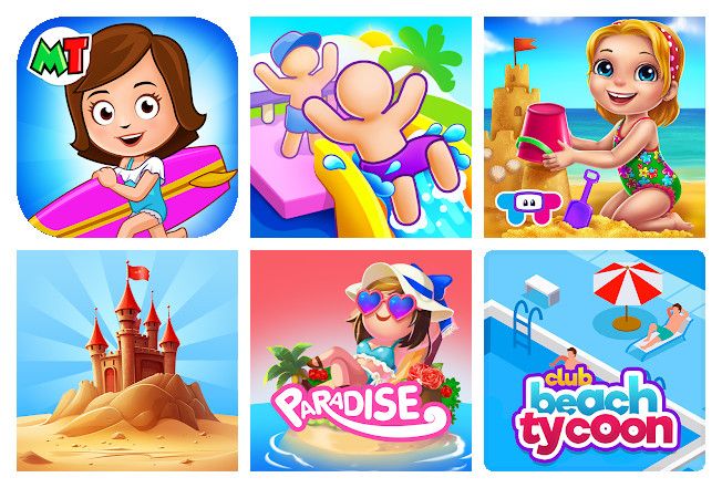 Les 6 meilleures jeux de plage pour mobile