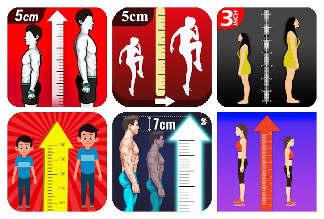 The 12 best apps for height increase on mobile Android, iPhone