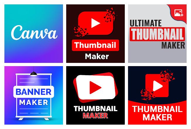 Best of 10 apps for creating thumbnails on mobile Android, iPhone