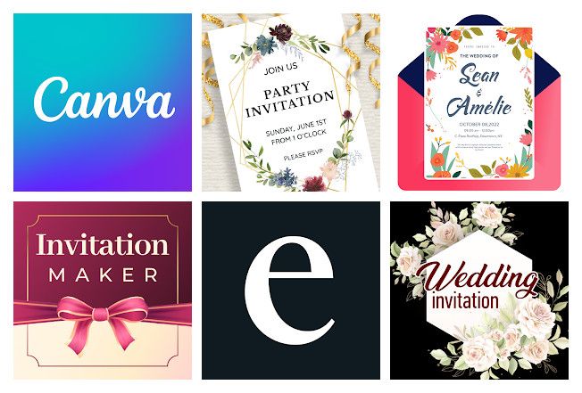 The 17 best apps for designing wedding invitations on mobile Android, iPhone