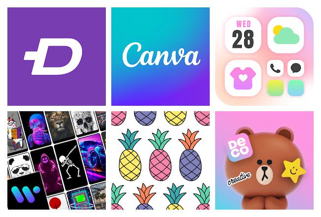 12 Best apps for creating wallpapers on mobile
