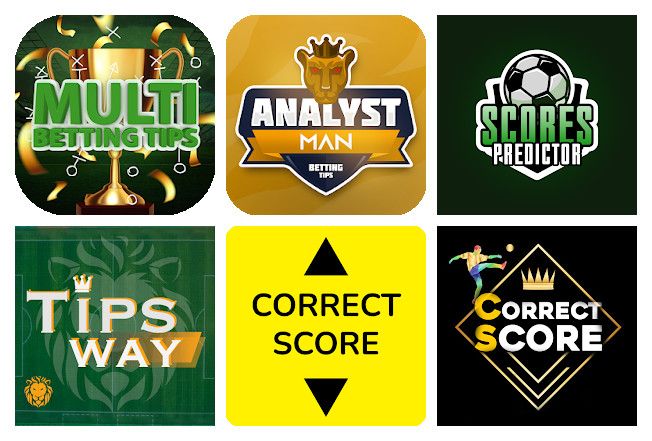 Best of 14 correct score apps on mobile Android, iPhone