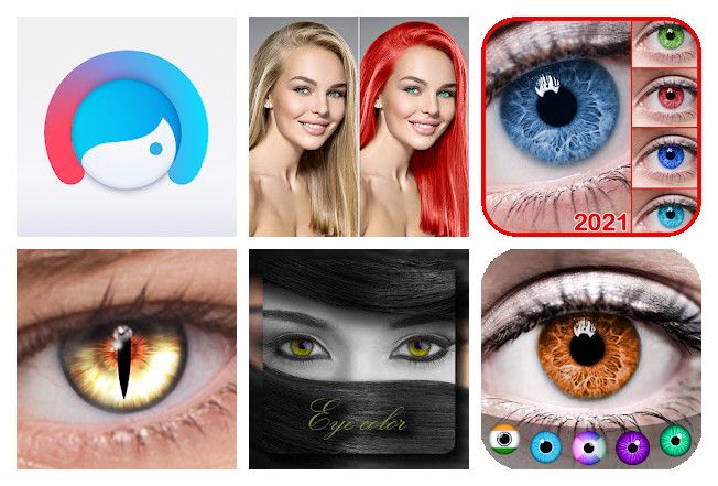 10 Best apps for changing eye color on mobile