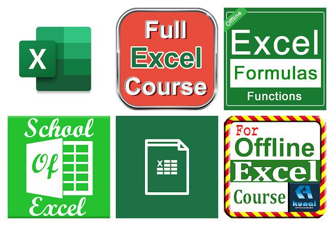 10 Best apps for learning excel on mobile Android, iPhone