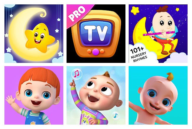 Best of 19 nursery rhymes apps on mobile Android, iPhone