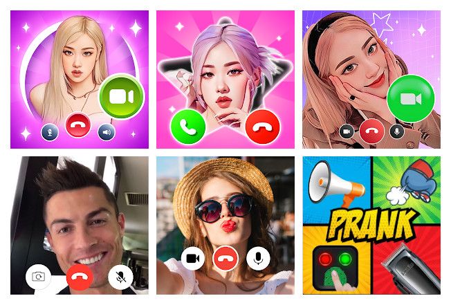 Best of 10 fake video call apps on mobile Android, iPhone