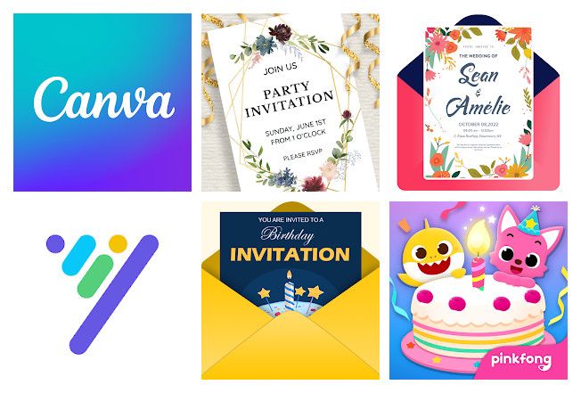 Las 17 mejores apps para crear invitaciones en móvil