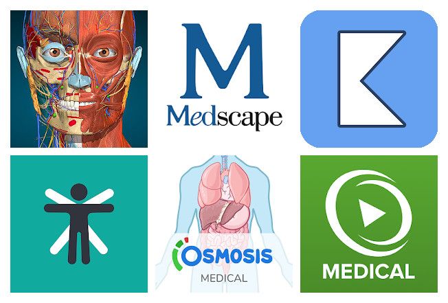 Las 14 mejores apps para estudiantes de medicina en móvil Android, iPhone